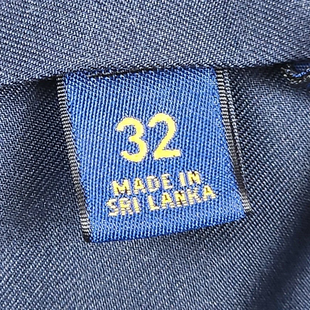 Polo Ralph Lauren Performance Chino Shorts‎ Mens 32 Navy Blue Lightweight 10